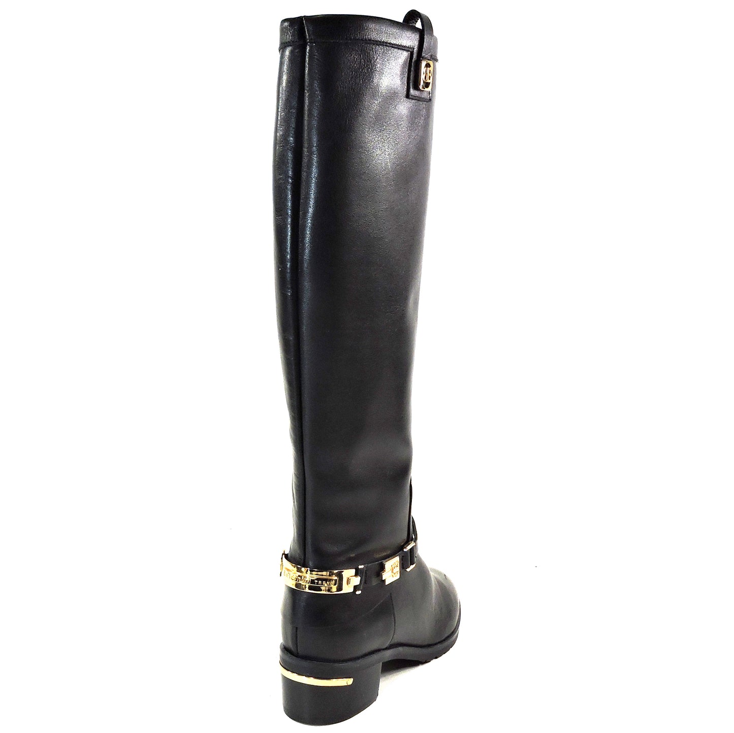 BALDININI 🇮🇹 WOMEN'S BLACK SOFT LEATHER COMFORT FASHION KNEE -HIGH BOOTS