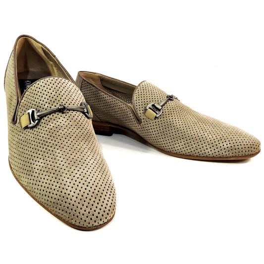 GOODMAN 🇮🇹 MEN'S BROWN SOFT SUEDE COMFORT SUMMER LOAFERS