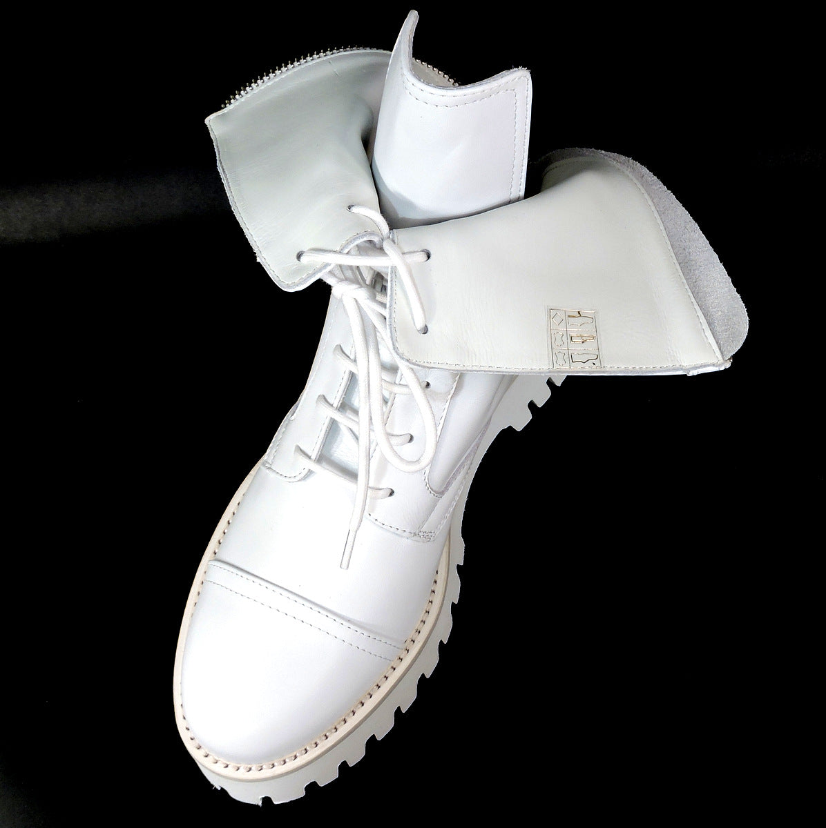 CASADEI 🇮🇹 WOMEN'S SOFT WHITE LEATHER COMFORT FASHION ANKLE BOOTIES BOUTIQUE