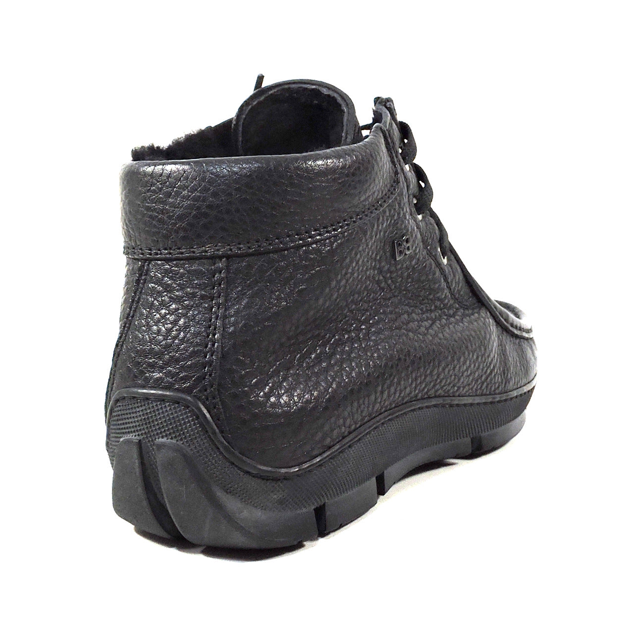 BALDININI 🇮🇹 MEN'S BLACK SOFT LEATHER COMFORT WINTER BOOTIE