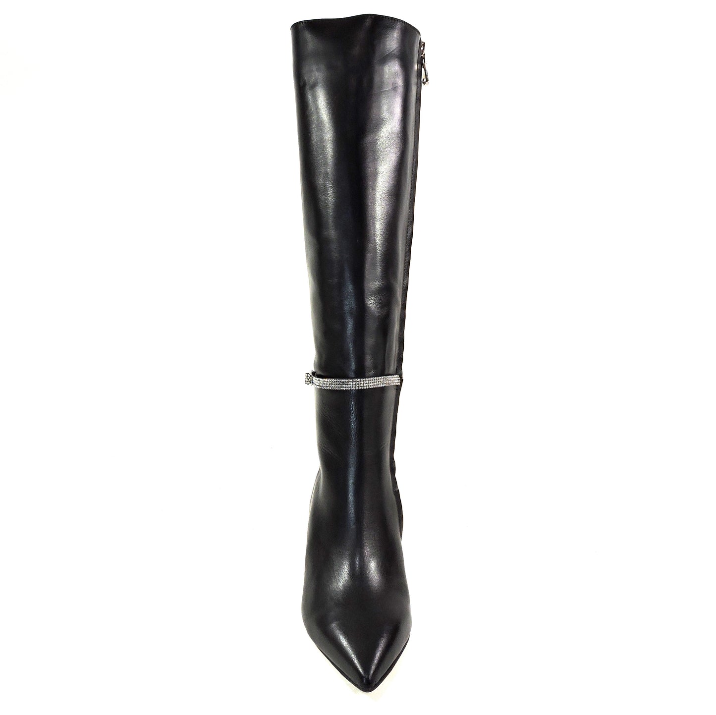PAOLA FABIANI 🇮🇹 WOMEN'S BLACK SOFT LEATHER LONG WINTER FASHION BOOTS