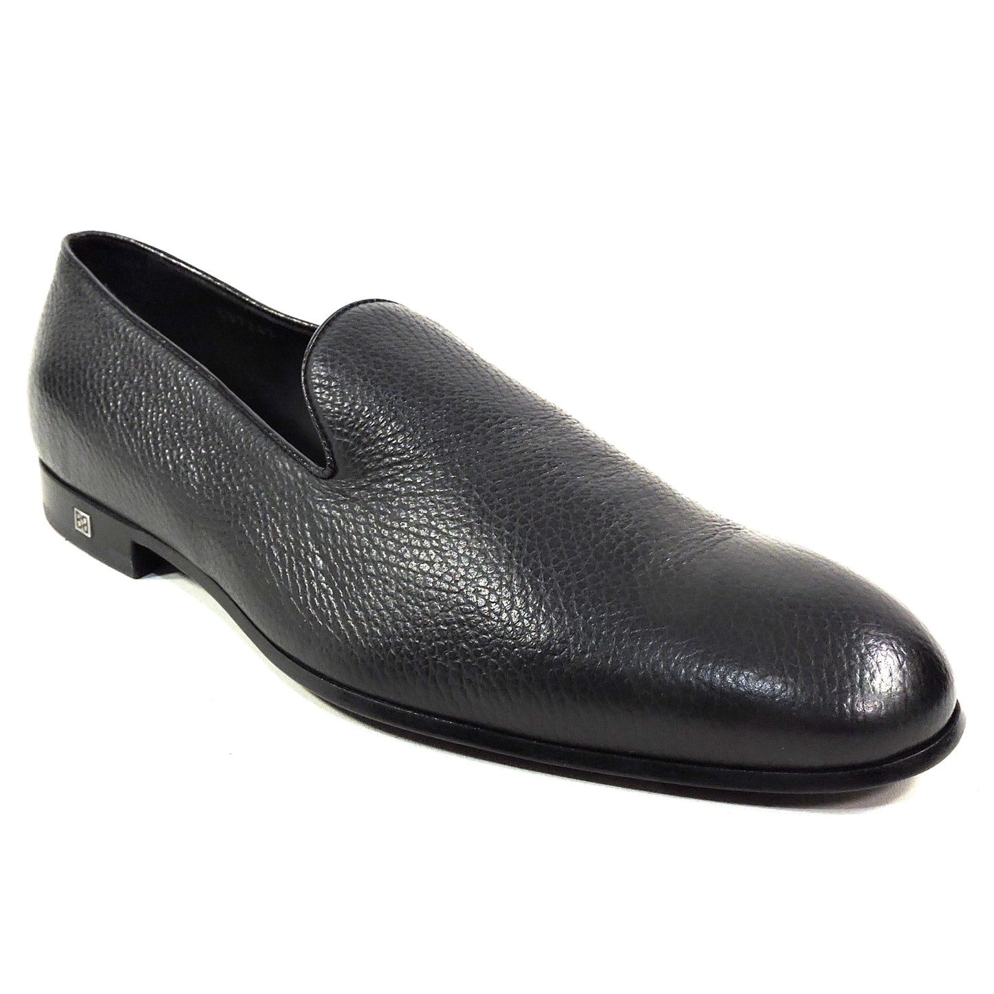 BALDININI 🇮🇹 MEN'S BLACK SOFT DEER LEATHER COMFORT LOAFERS