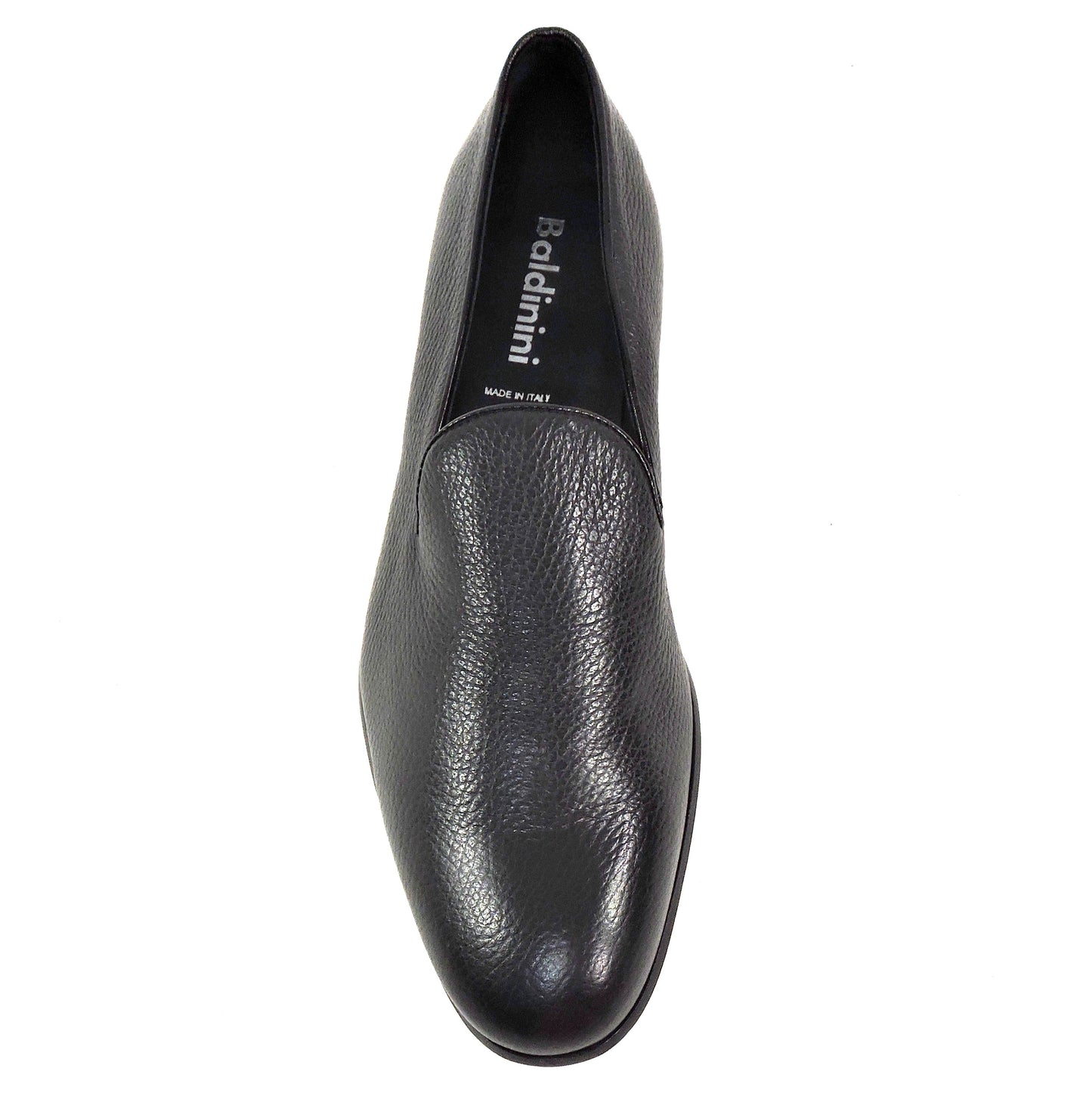 BALDININI 🇮🇹 MEN'S BLACK SOFT DEER LEATHER COMFORT LOAFERS