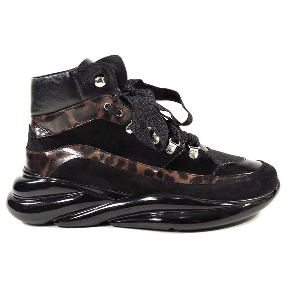 MARZETTI 🇮🇹 WOMEN'S SOFT SUEDE AND LEATHER COMFORT WINTER FASHION SNEAKERS