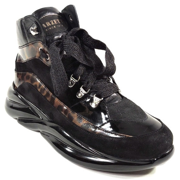 MARZETTI 🇮🇹 WOMEN'S SOFT SUEDE AND LEATHER COMFORT WINTER FASHION SNEAKERS